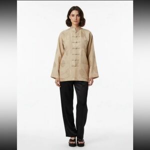 Shanghai Tang 100% silk unisex jacket